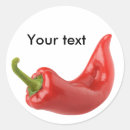Recherche de chili peppers autocollants Poivre