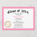 Recherche de obtention du diplôme rose invitations Girly