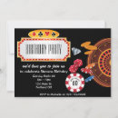 Search for las vegas birthday invitations Poker