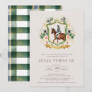 Search for horseback riding birthday invitations Saddle up