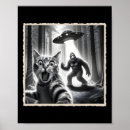 Search for funny sasquatch posters Cat lover