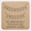 Search for rustic address stickers Cute
