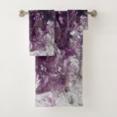 Search for amethyst bath towels Crystal