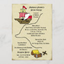 Search for map birthday invitations Ship