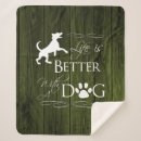 Search for life is better blankets Rustic