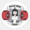 Search for roller derby stickers Zombie
