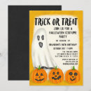 Search for halloween costume birthday invitations Trick or treat