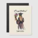 Search for graduation greeting magnets For her