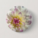 Recherche de fleurs blanches badges Mère