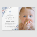 Recherche de photo baptême invitations Aquarelle florale