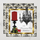 Recherche de chandelier mariage invitations Rouge