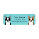Search for boston terrier return address labels Puppy