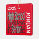 Search for senior ornaments High school