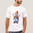 Search for snowman face tshirts Carrot nose