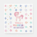 Search for unicorn napkins Flowers
