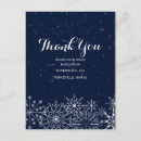 Search for snowflake wedding postcards Blue