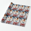 Search for christmas puppy wrapping paper Pet photo