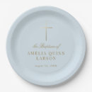 Search for baptism paper plates Elegant