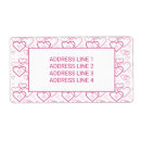 Search for valentines day business labels Pattern