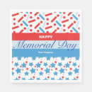 Search for memorial day napkins Pattern