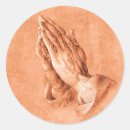 Search for praying hands stickers Spiritual