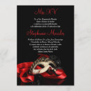 Search for red masquerade quinceanera invitations Party