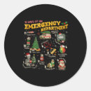 Search for emergency stickers Department
