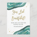 Recherche de teal bleu invitations Moderne