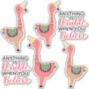 Recherche de flamant drôle autocollants Rose