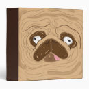 Search for cute pug binders Humour