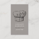 Recherche de chef culinaire cartes visite Approvisionnement