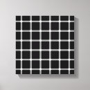 Search for optical illusion canvas prints Black