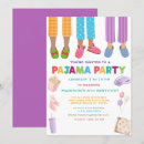 Search for pajama party invitations Green