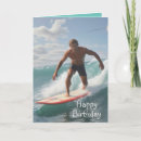 Search for surfer birthday cards Surfing