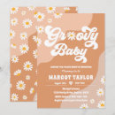 Search for groovy baby shower invitations Hippie vibes