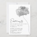 Search for death to my 20s invitations Thirty