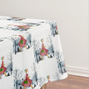 Search for vintage christmas tablecloths Red