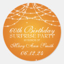 Search for birthday surprise stickers 60th