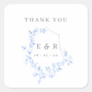 Recherche de crest wedding stickers Merci