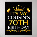 Search for 70th birthday posters Years