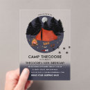Search for campfire party invitations Adventure