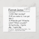 Recherche de le furet cartes postales Pour tous