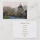 Recherche de paysages urbains cartes visite Vintage