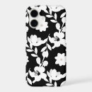 Search for black and white flower design iphone cases Modern