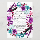Recherche de noël mariage invitations Aquarelle florale