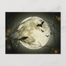 Search for bat silhouette postcards Spooky