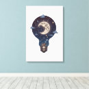 Search for night sky painting canvas prints Moon