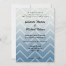 Recherche de zigzag bleu invitations Chevron