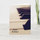Search for piano birthday cards Keys