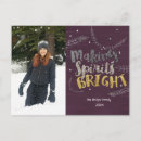 Recherche de esprit noël cartes postales Typographie